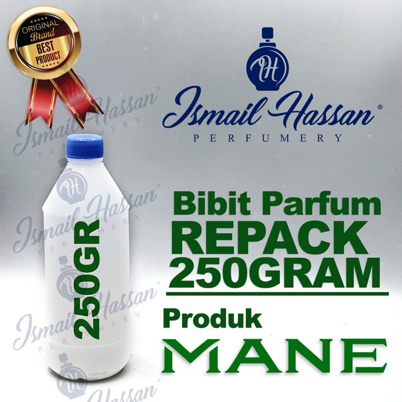Bibit Biang Parfum REPACK Original Produk MANE Packing Botol Plastik 250Gr