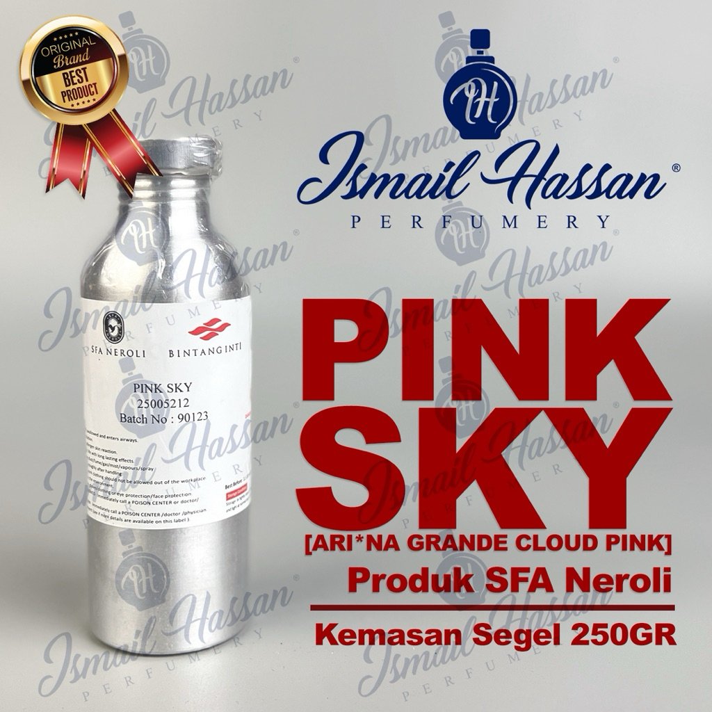 Bibit Biang Parfum Pink Sky Ariana Produk SFA NEROLI Packing Segel 250Gr