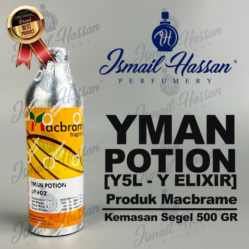 Bibit Biang Parfum Yman Potion Y Elixir Produk MACBRAME Packing Segel 500Gr