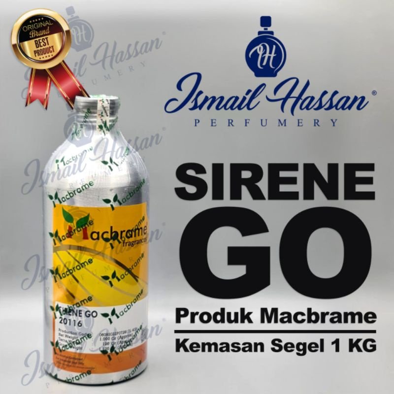 Bibit Biang Parfum Sirene Go Produk MACBRAME Packing Segel 1Kg