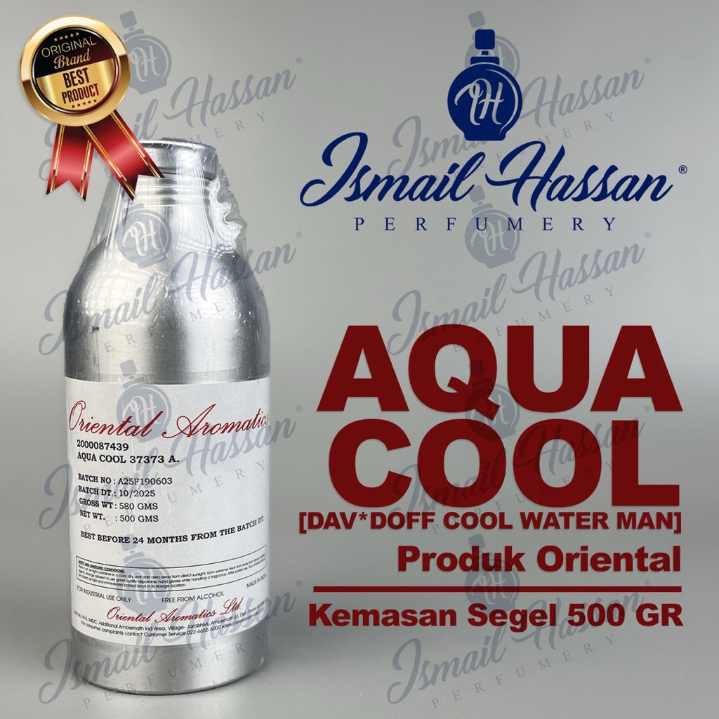 Bibit Biang Parfum Aqua Cool Produk ORIENTAL AROMATICS Packing Segel 500Gr