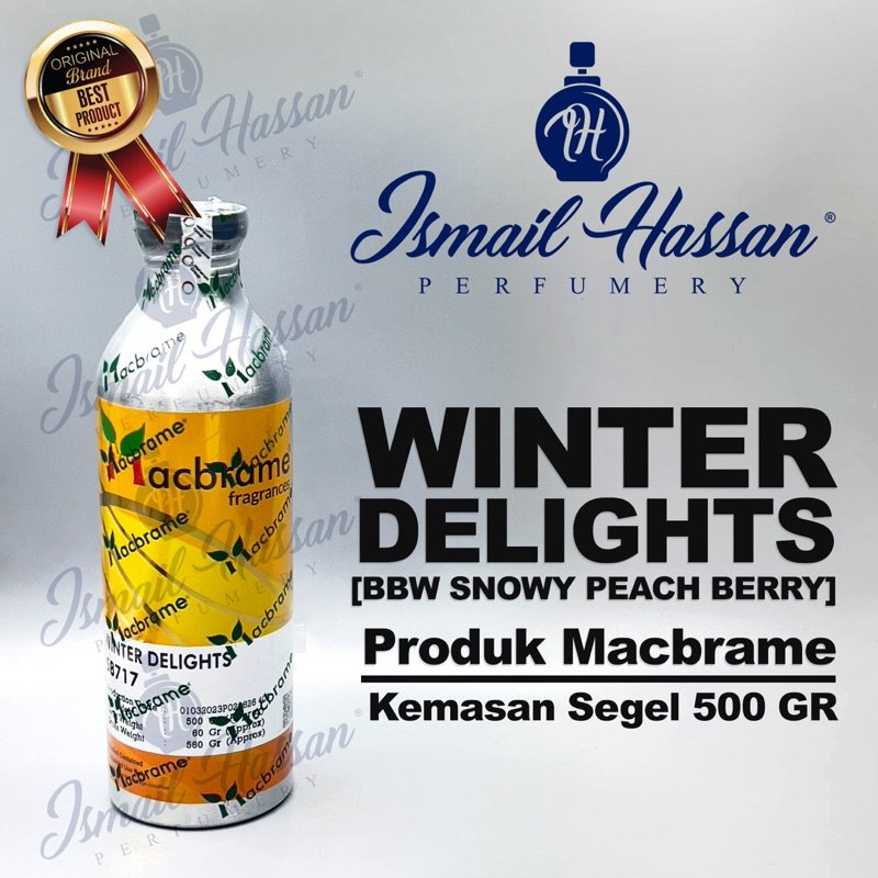 Bibit Biang Parfum Winter Delights Produk MACBRAME Packing Segel 500Gr