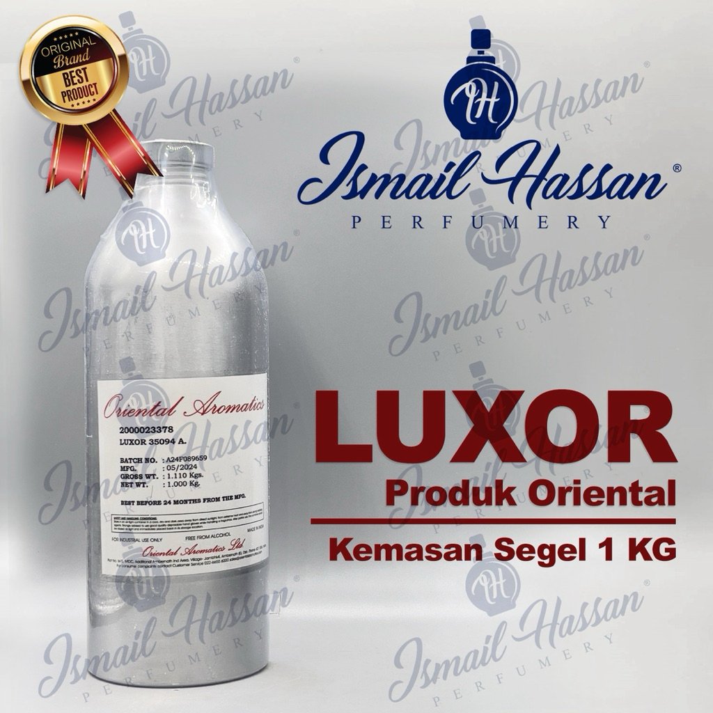 Bibit Biang Parfum Luxor Aroma Sabun Produk ORIENTAL AROMATICS Packing Segel 1Kg