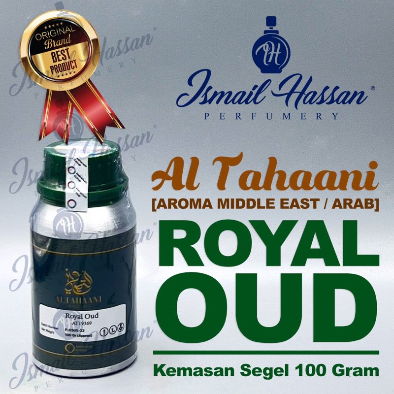 Bibit Biang Parfum Arab Royal Oud Produk Al Tahaani Packing Segel 100Gr