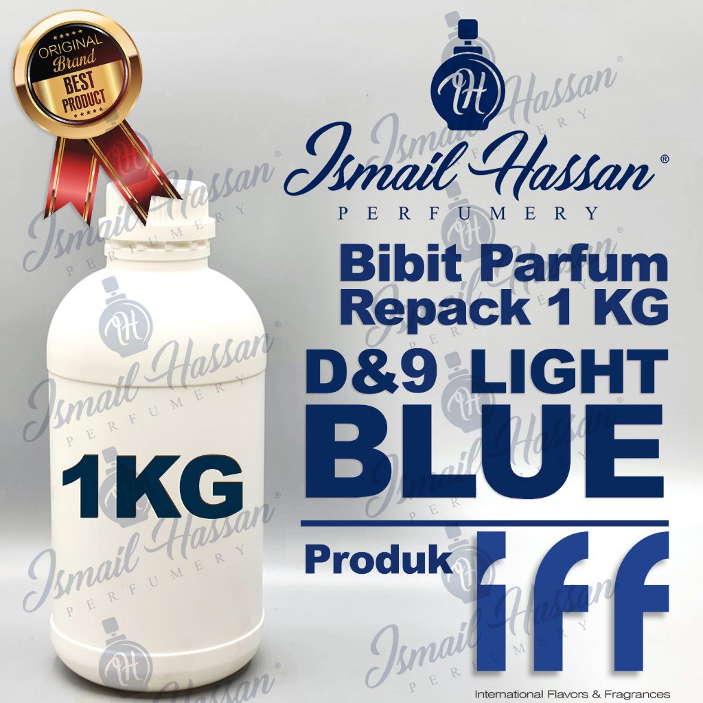 Bibit Biang Parfum REPACK Light Blu Original Produk IFF Packing Botol Palstik 1Kg