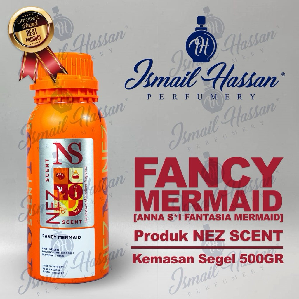 Bibit Biang Parfum Fancy Mermaid Produk NEZ SCENT Packing Segel 500Gr