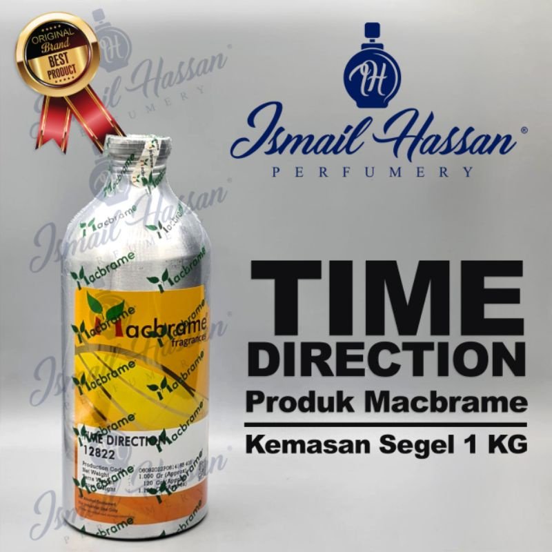 Bibit Biang Parfum Time Direction Produk MACBRAME Packing Segel 1Kg