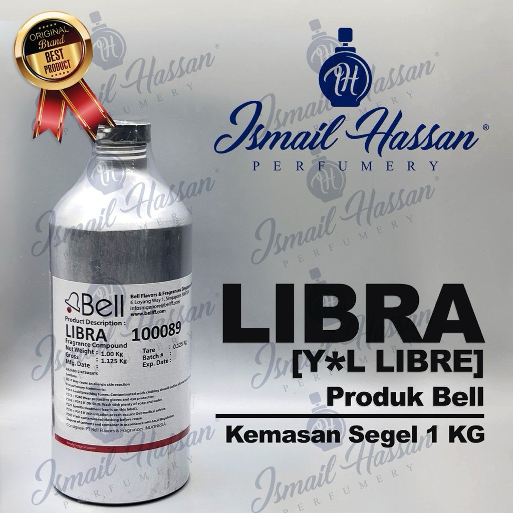 Bibit Biang Parfum Libra Produk BELL Packing Segel 1Kg