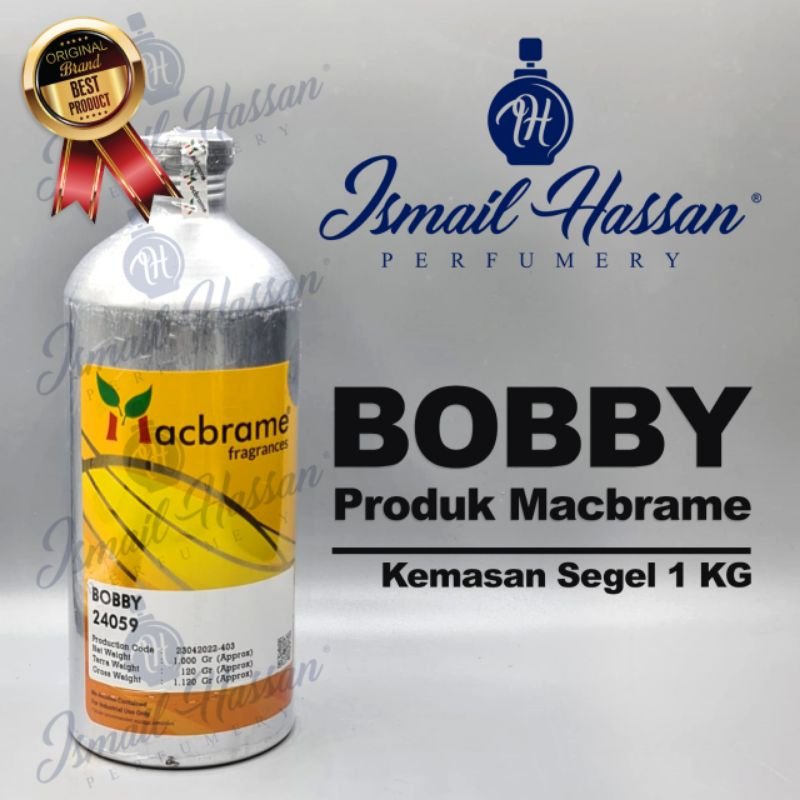 Bibit Biang Parfum Bobby Produk MACBRAME Packing Segel 1Kg