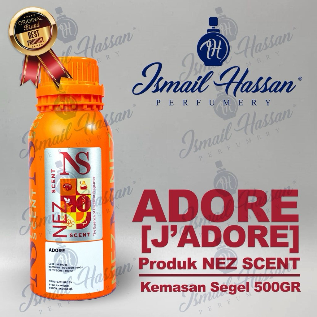 Bibit Biang Parfum Adore J'adore Produk NEZ SCENT Packing Segel 500Gr