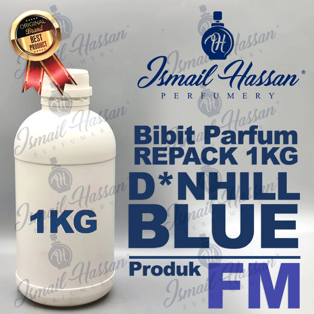 Bibit Biang Parfum REPACK Blue Mountain Dun Blue Original Produk FM Packing Botol Plastik 1Kg