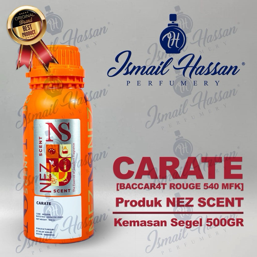 Bibit Biang Parfum Carate Bakarat Produk NEZ SCENT Packing Segel 500Gr