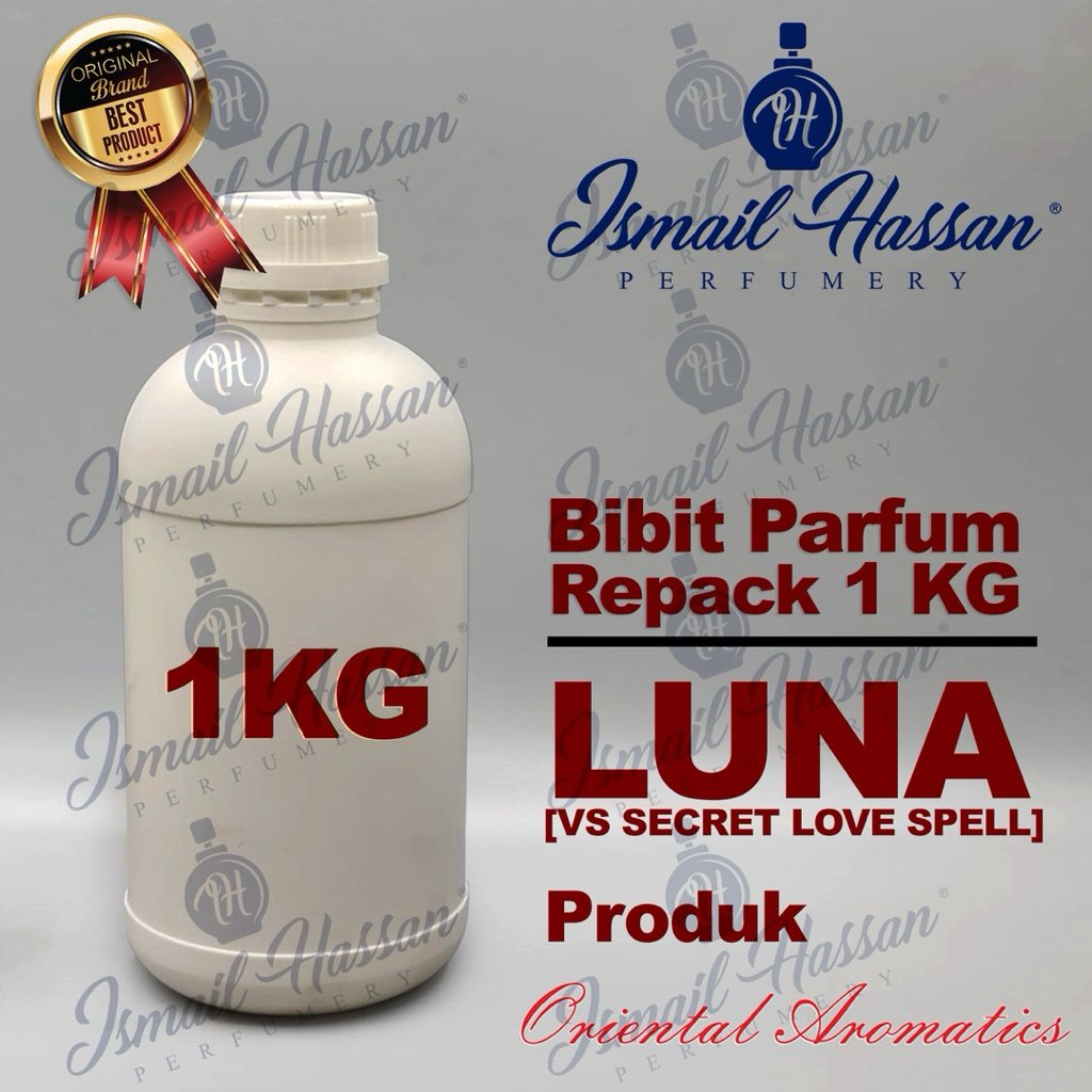 Bibit Biang Parfum REPACK Luna Vic Love Spell Produk ORIENTAL AROMATICS Packing Botol Plastik 1Kg