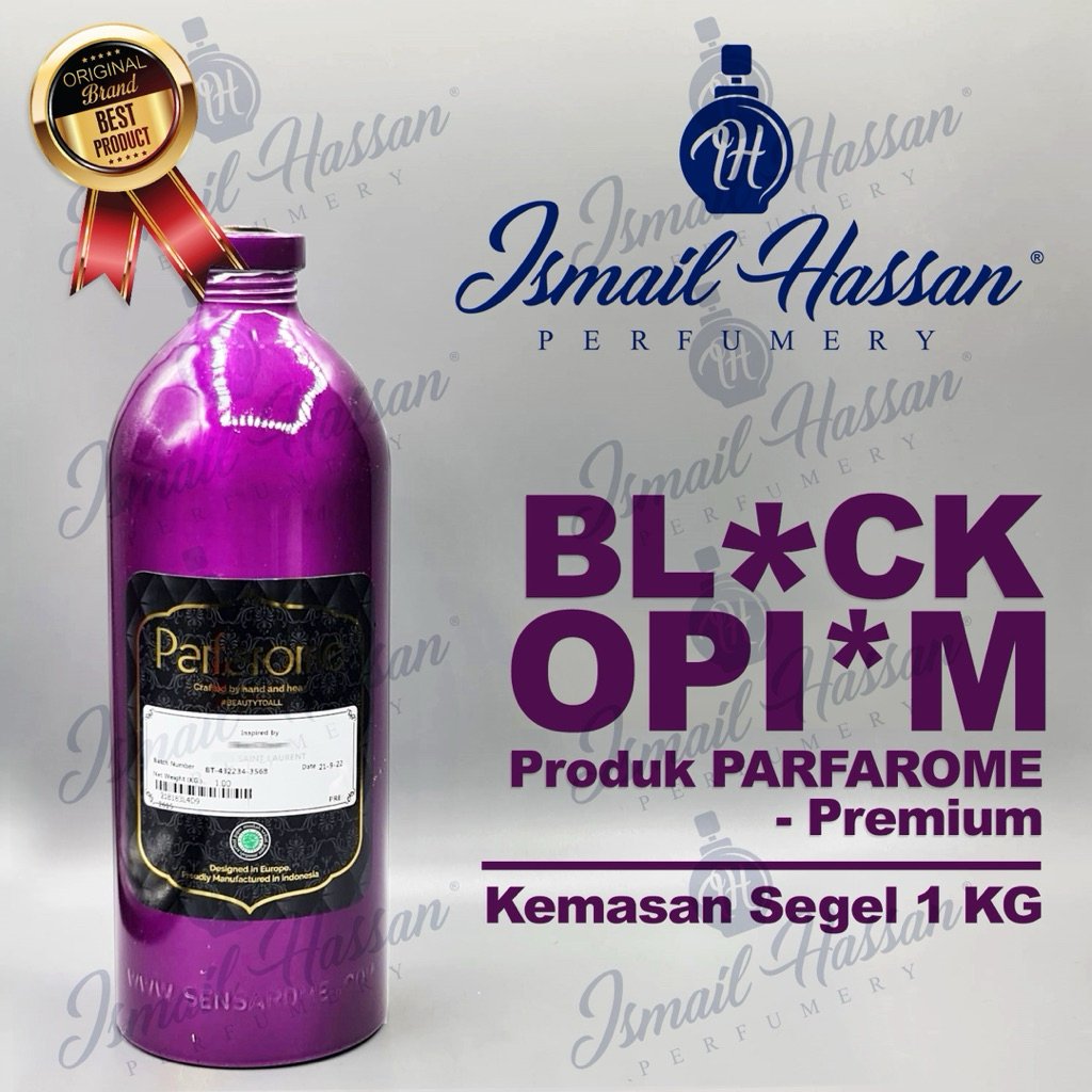 Bibit Biang Parfum PREMIUM Black OP Produk PARFAROME Packing Segel 1Kg