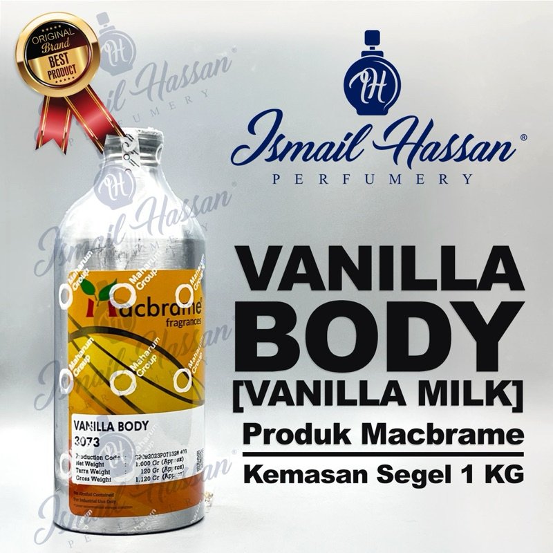 Bibit Biang Parfum Vanilla body Vanilla Susu Produk MACBRAME Packing Segel 1Kg