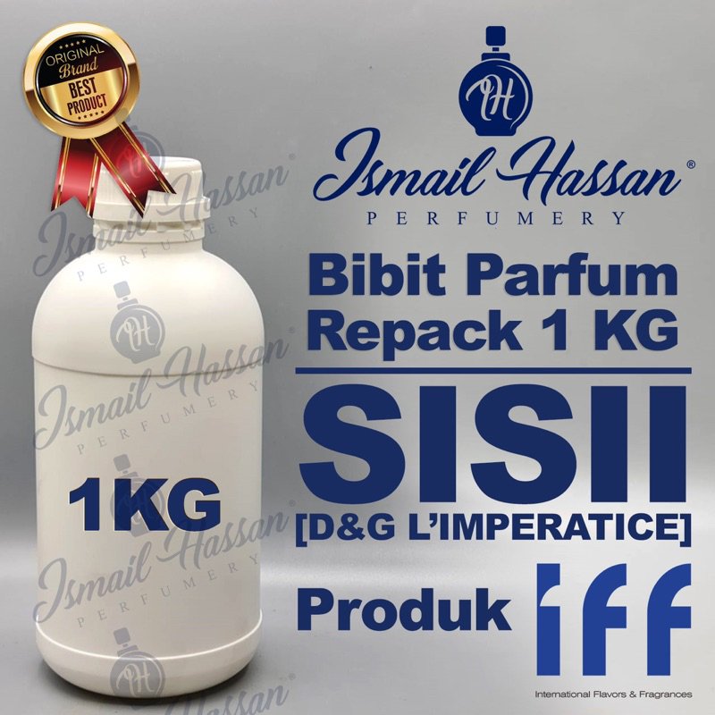 Bibit Biang Parfum REPACK Sissi Original Produk IFF Packing Botol Plastik 1Kg