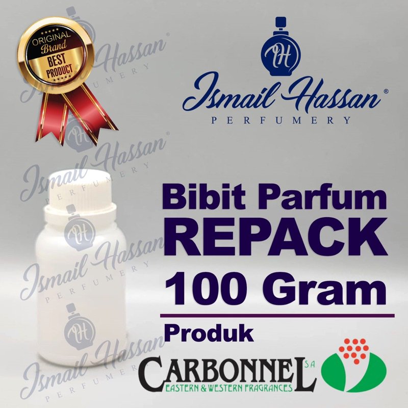 Bibit Biang Parfum REPACK Original Produk CARBONEL CARBONNEL Packing Botol Plastik 100Gr