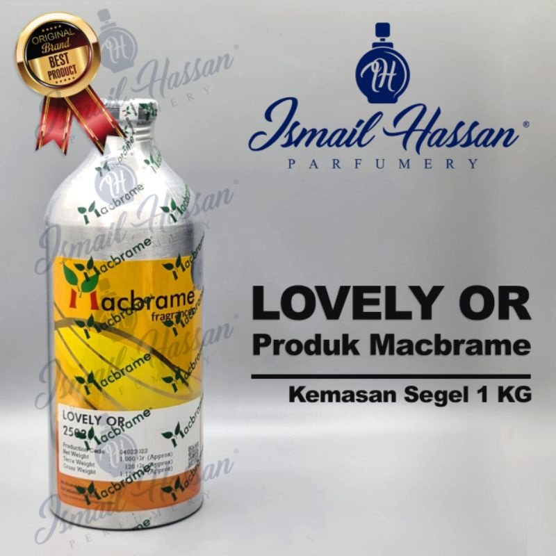 Bibit Biang Parfum Lovely Or Produk MACBRAME Packing Segel 1Kg