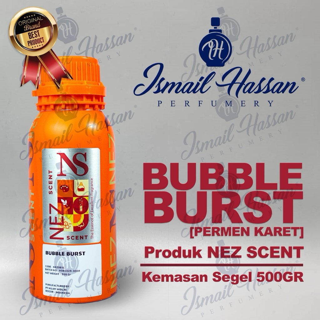 Bibit Biang Parfum Bubble Burst Bubblegum Produk NEZ SCENT Packing Segel 500Gr