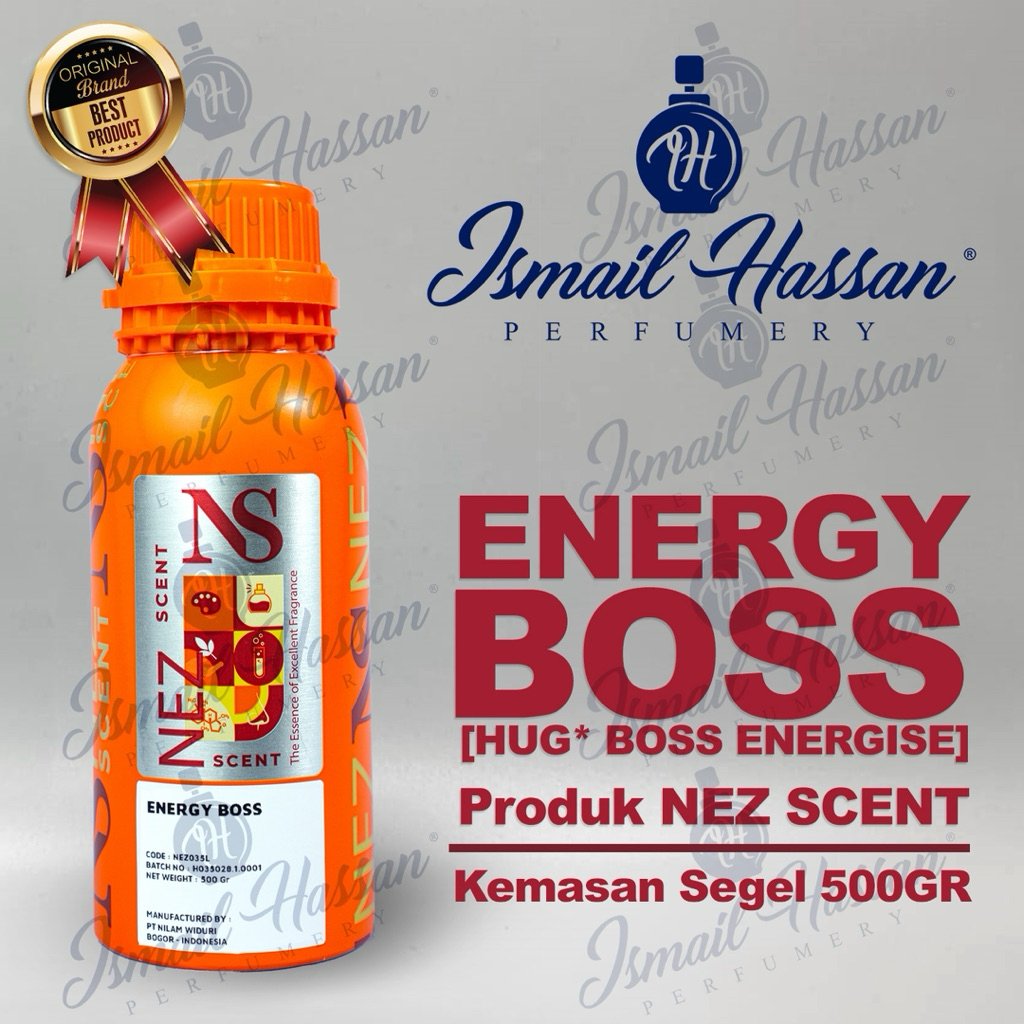 Bibit Biang Parfum Energy Boss Produk NEZ SCENT Packing Segel 500Gr