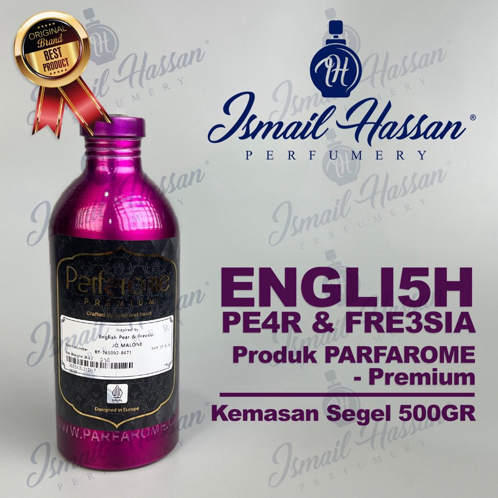 Bibit Biang Parfum PREMIUM English Pear Produk PARFAROME Packing Segel 500Gr