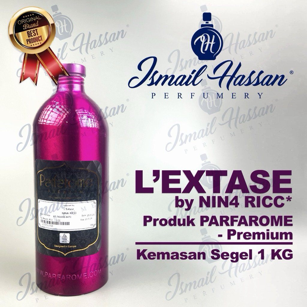 Bibit Biang Parfum PREMIUM Lextase Ricci Produk PARFAROME Packing Segel 1Kg