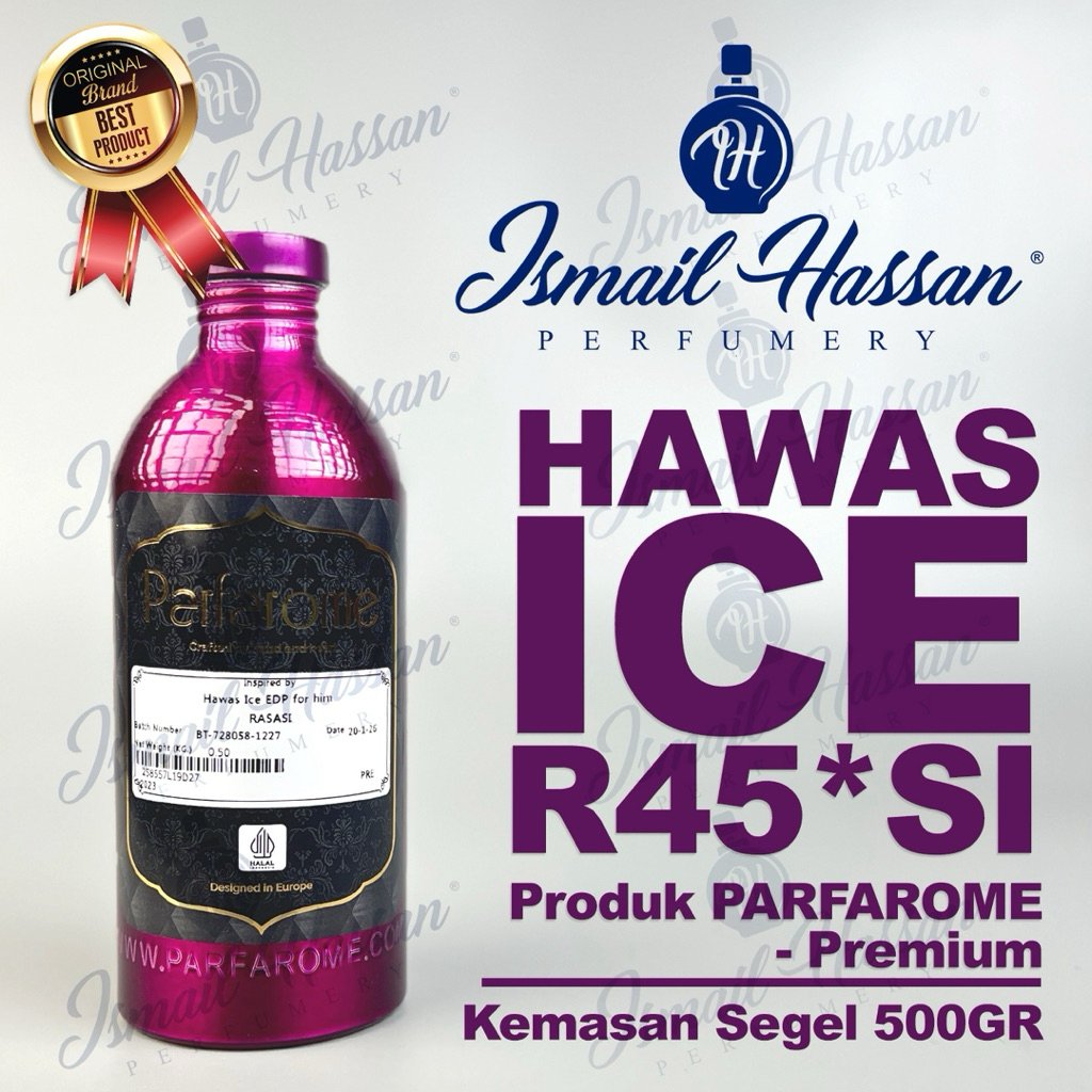 Bibit Biang Parfum PREMIUM Hawas Ice Produk PARFAROME Packing Segel 500Gr