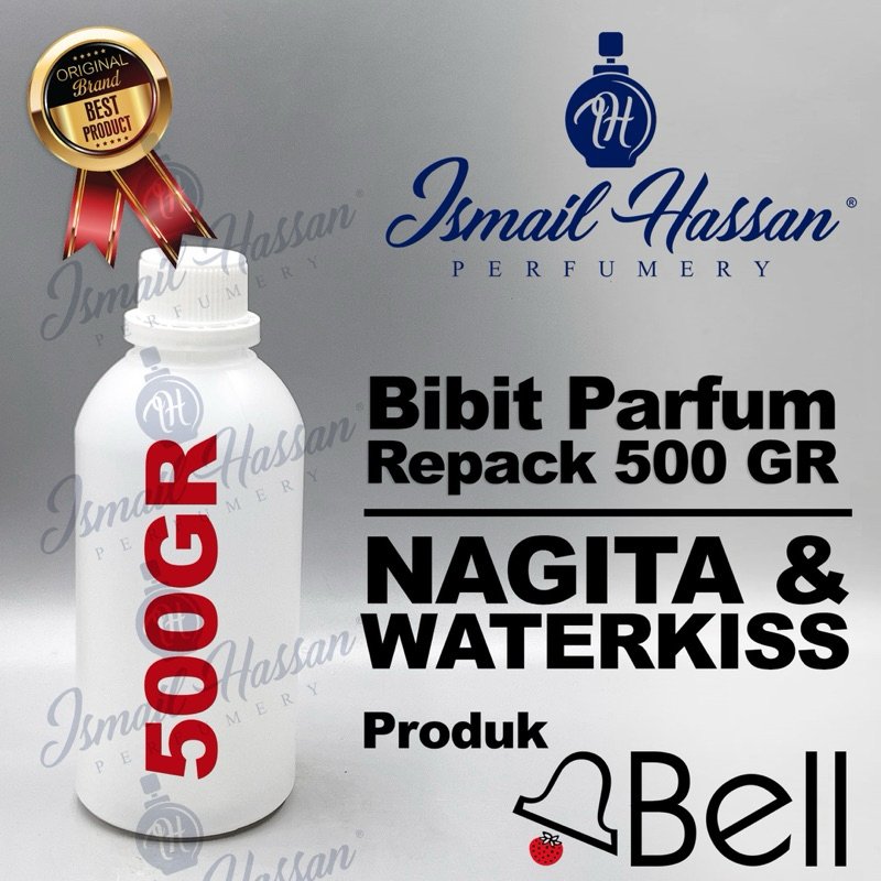 Bibit Biang Parfum Repack Murni Original Produk BELL Packing 100Gr Dan 500Gr Botol Plastik
