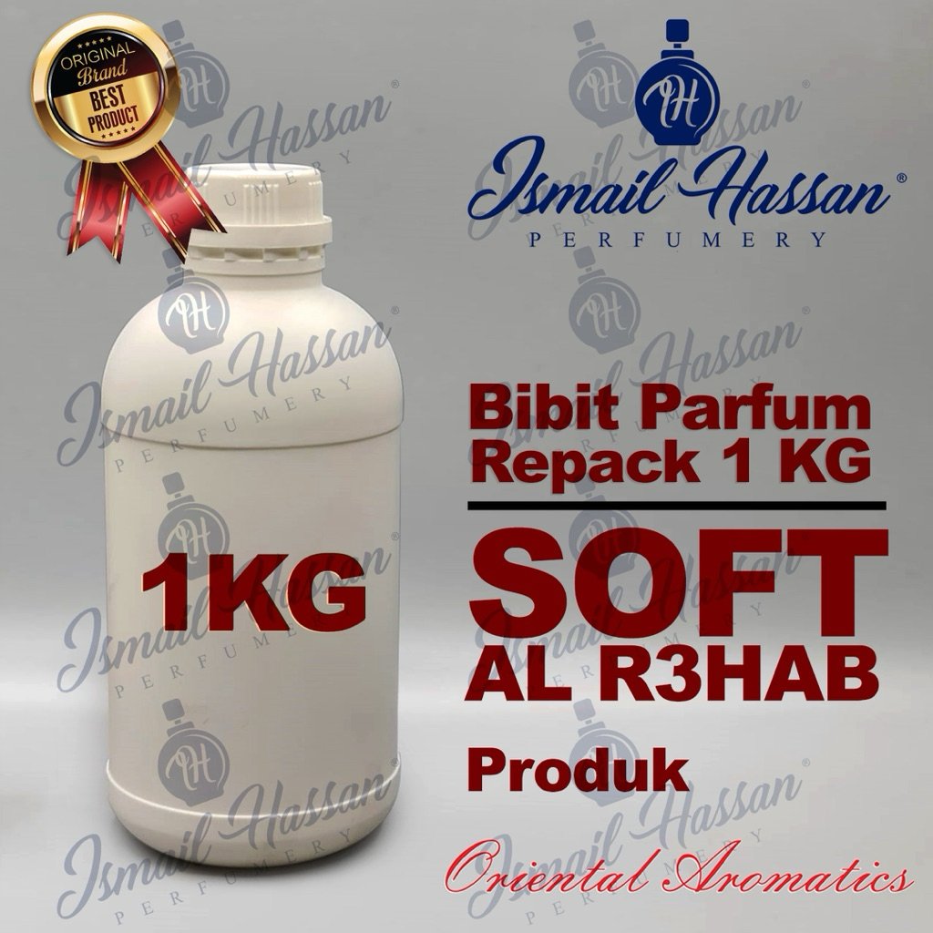 Bibit Biang Parfum REPACK Soft Produk ORIENTAL AROMATICS Packing Botol Plastik 1Kg
