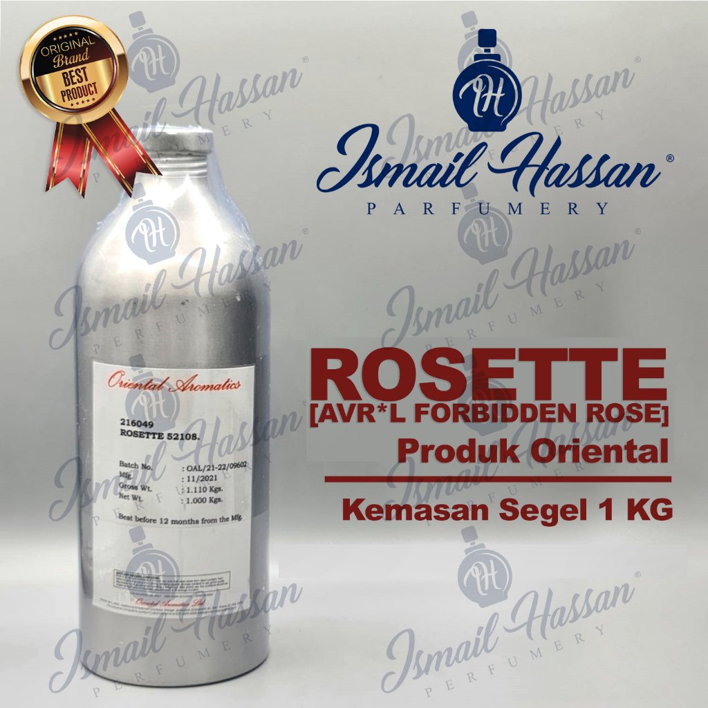 Bibit Biang Parfum Rosette Avril Produk ORIENTAL AROMATIC Packing Segel 1Kg