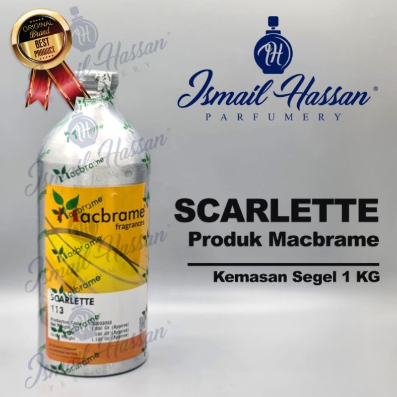 Bibit Biang Parfum Scarlette Produk MACBRAME Packing Segel 1Kg