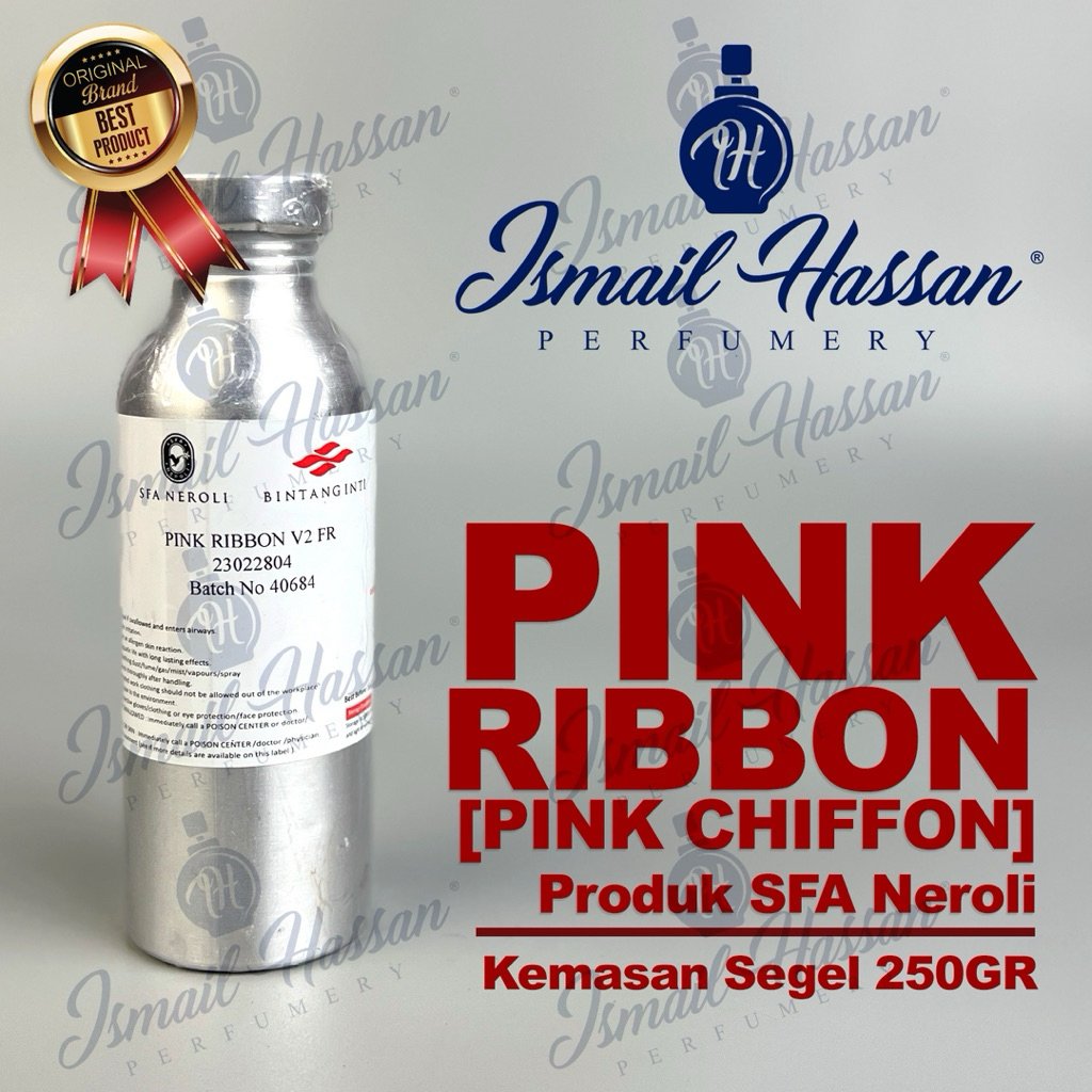 Bibit Biang Parfum Pink Ribbon Pink Chiffon Produk SFA NEROLI Packing Segel 250Gr