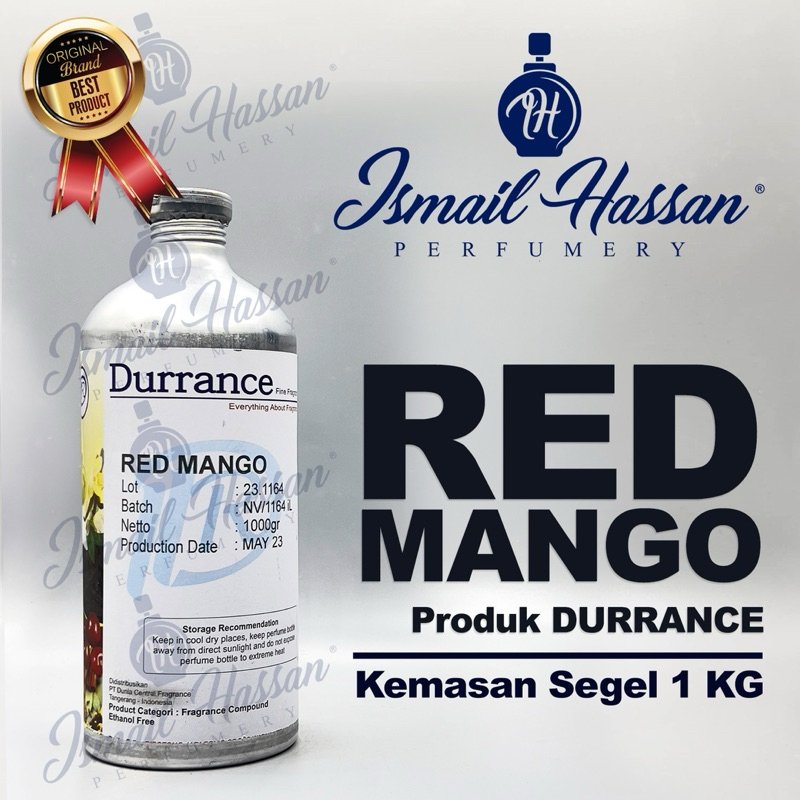 Bibit Biang Parfum Red Mango Manggo Produk DURRANCE Packing Segel 1Kg