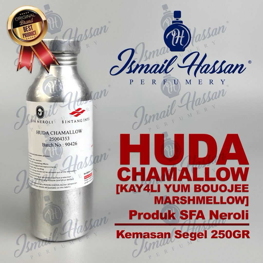 Bibit Biang Parfum Huda Chamallow Kayali Produk SFA NEROLI Packing Segel 250Gr