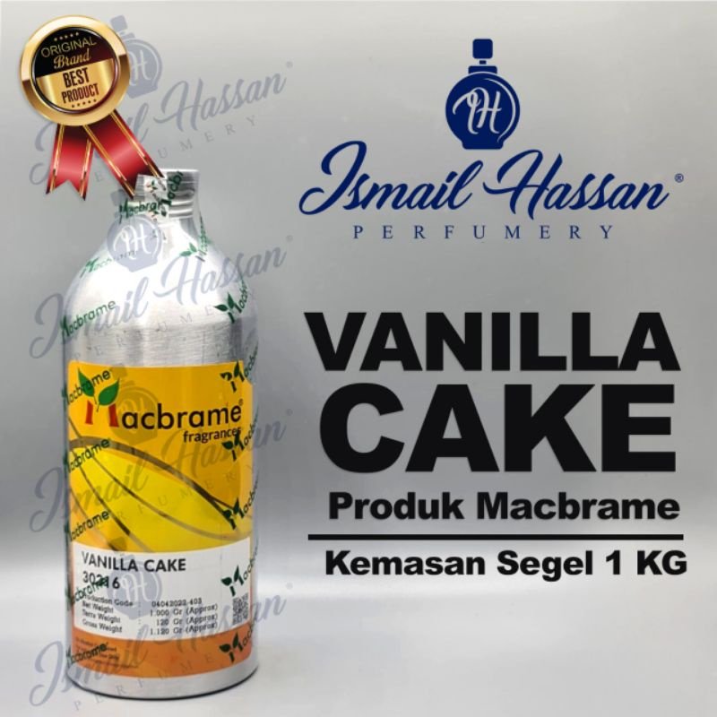 Bibit Biang Parfum Vanilla Cake Vanilla Roti Produk MACBRAME Packing Segel 1Kg