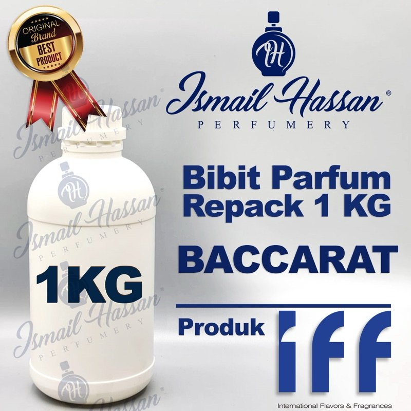 Bibit Biang Parfum REPACK Bakarat Original Produk IFF Packing Botol Plastik 1Kg