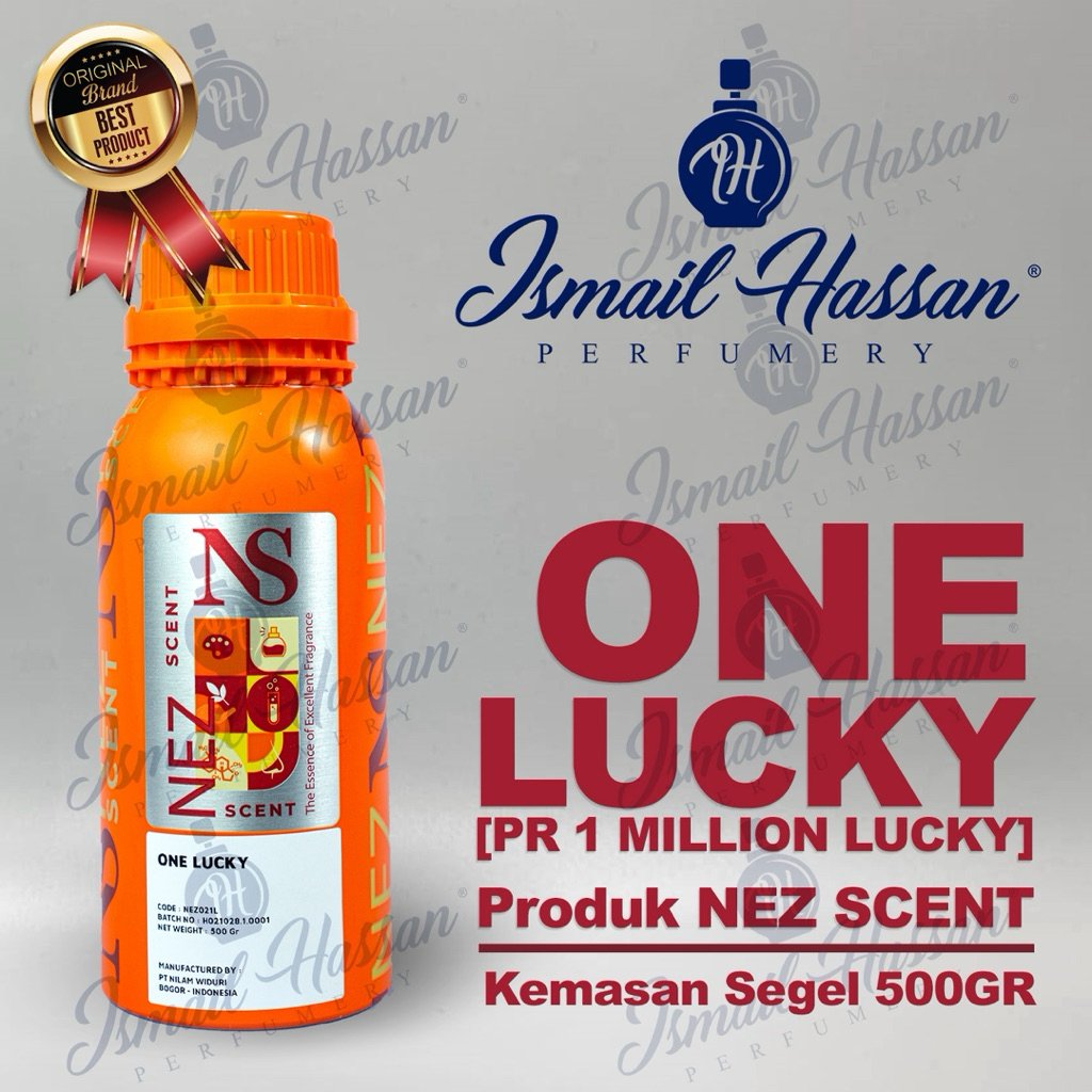 Jual Bibit/Biang Parfum One Lucky Produk NEZ SCENT Packing Segel 500Gr