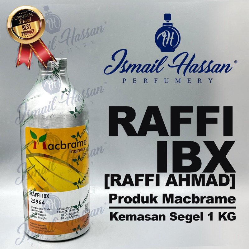 Bibit Biang Parfum Raffi Ibx Rafi Ahmad Produk MACBRAME Packing Segel 1Kg