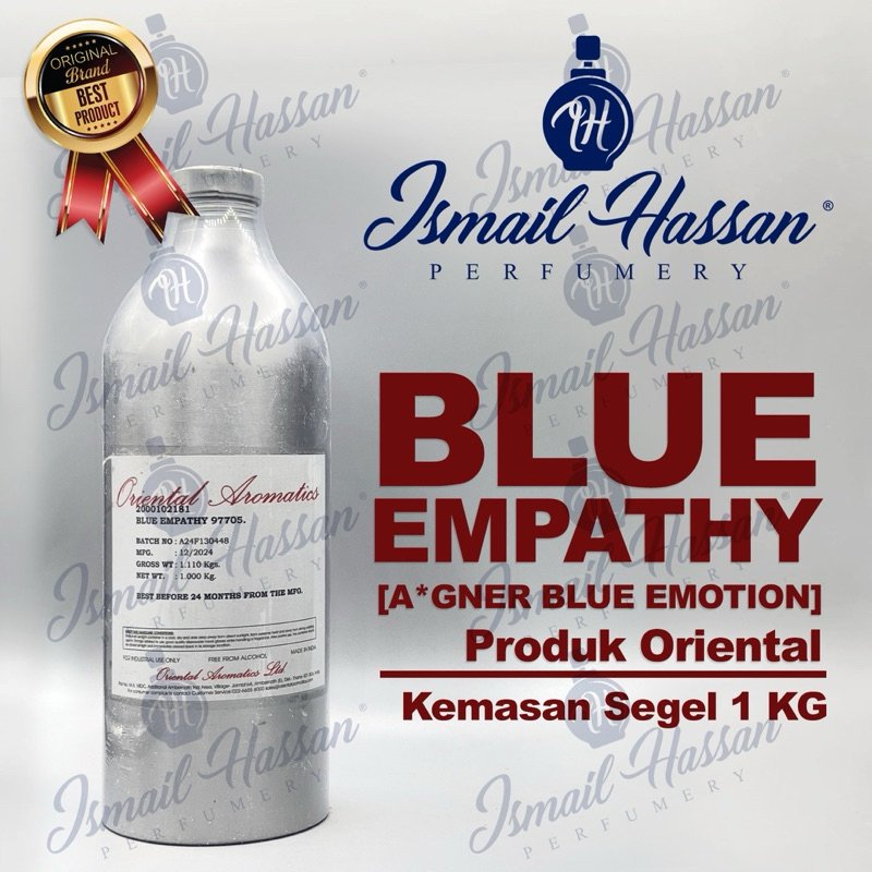 Bibit Biang Parfum Blue Empathy Egner Blu Produk ORIENTAL AROMATICS Packing Segel 1Kg